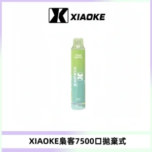 XIAOKE梟客7500Puffs跑馬燈拋棄式電子煙 可發光一次性